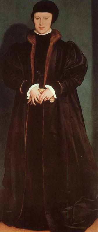 Hans Holbein Christina of Denmark Duchess of Milan